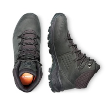 Mammut Hiking Shoes Nova Mid IV GTX (All-Terrain, Nubuck Leather, waterproof) black/black Women